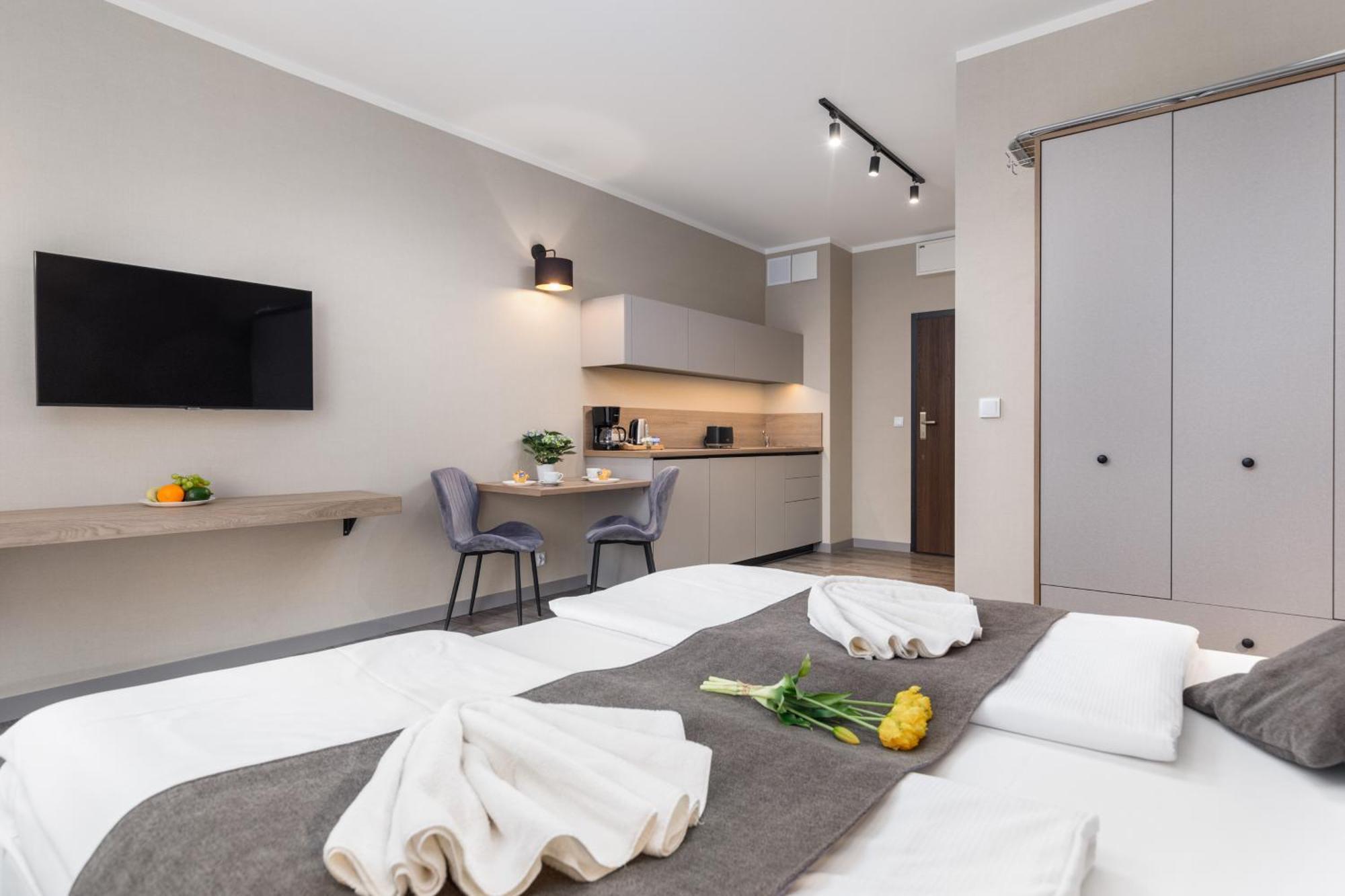 Bel Mare Holiday Apartments Near The Beach With Parking By Noclegi Renters Мендзыздрое Экстерьер фото